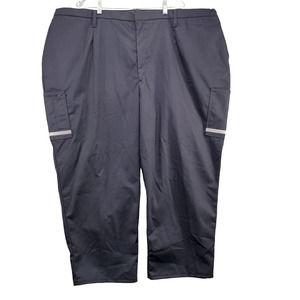FedEx VF Imagewear Mens Reflective Work Pants Blue Size 32U-35U